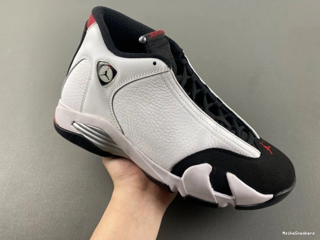 MaikeSneakers Air 14 Jordan (2024) Black Retro 487471-160 Toe 0810